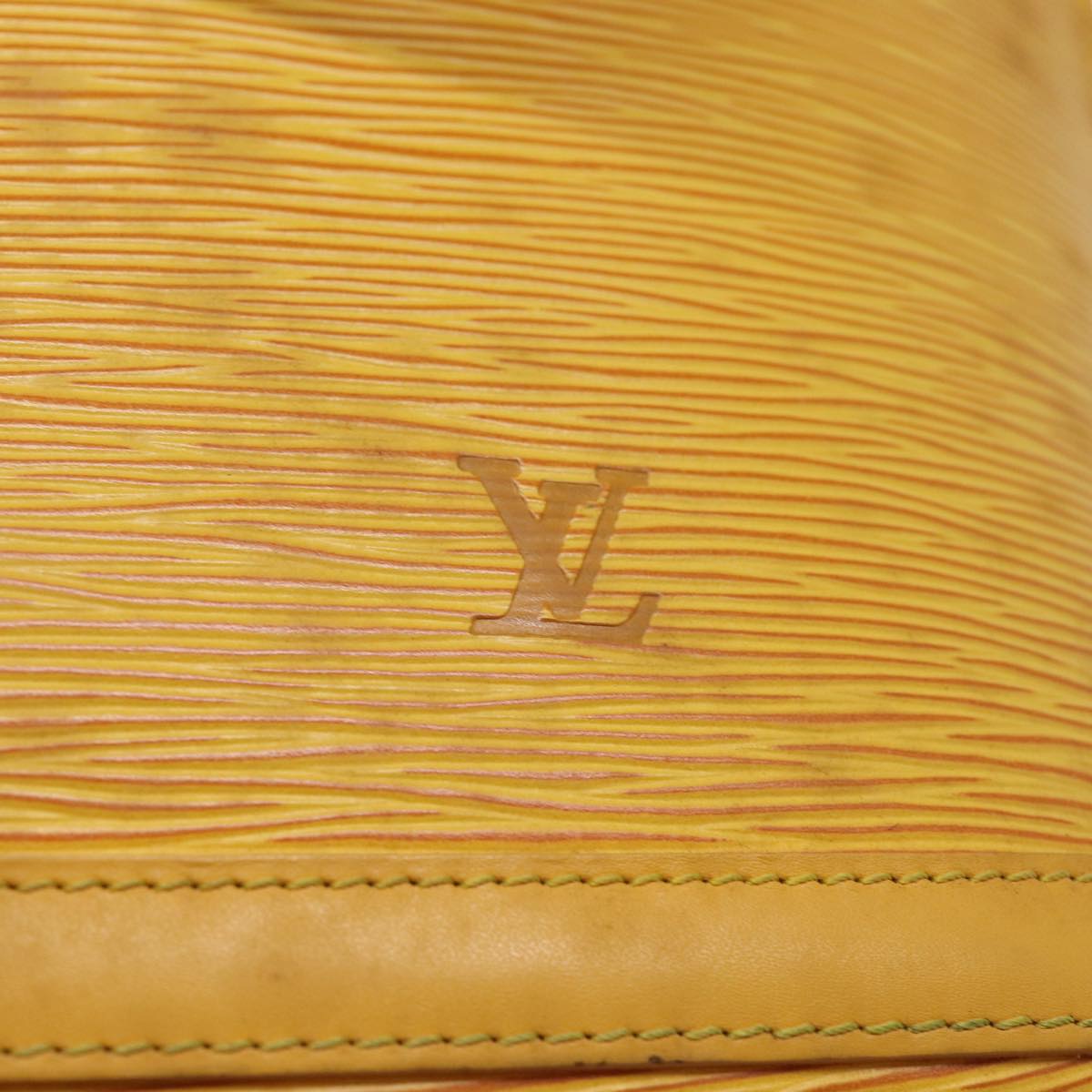 LOUIS VUITTON Epi Lussac Shoulder Bag Yellow M52289 LV Auth 76962