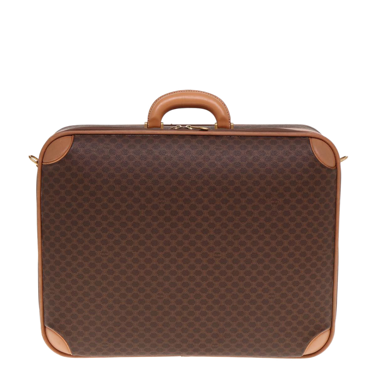 CELINE GG Supreme suitcase Brown Auth 76985