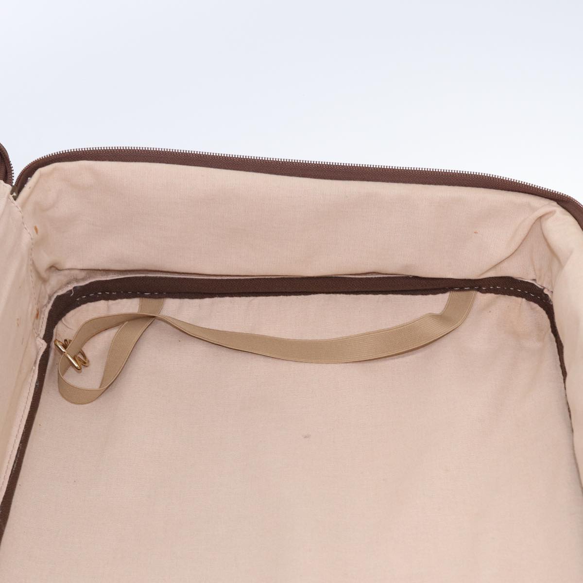 CELINE GG Supreme suitcase Brown Auth 76985