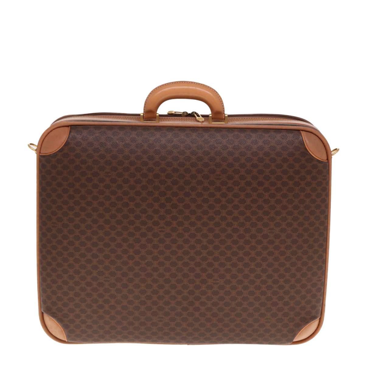 CELINE GG Supreme suitcase Brown Auth 76985 - 0