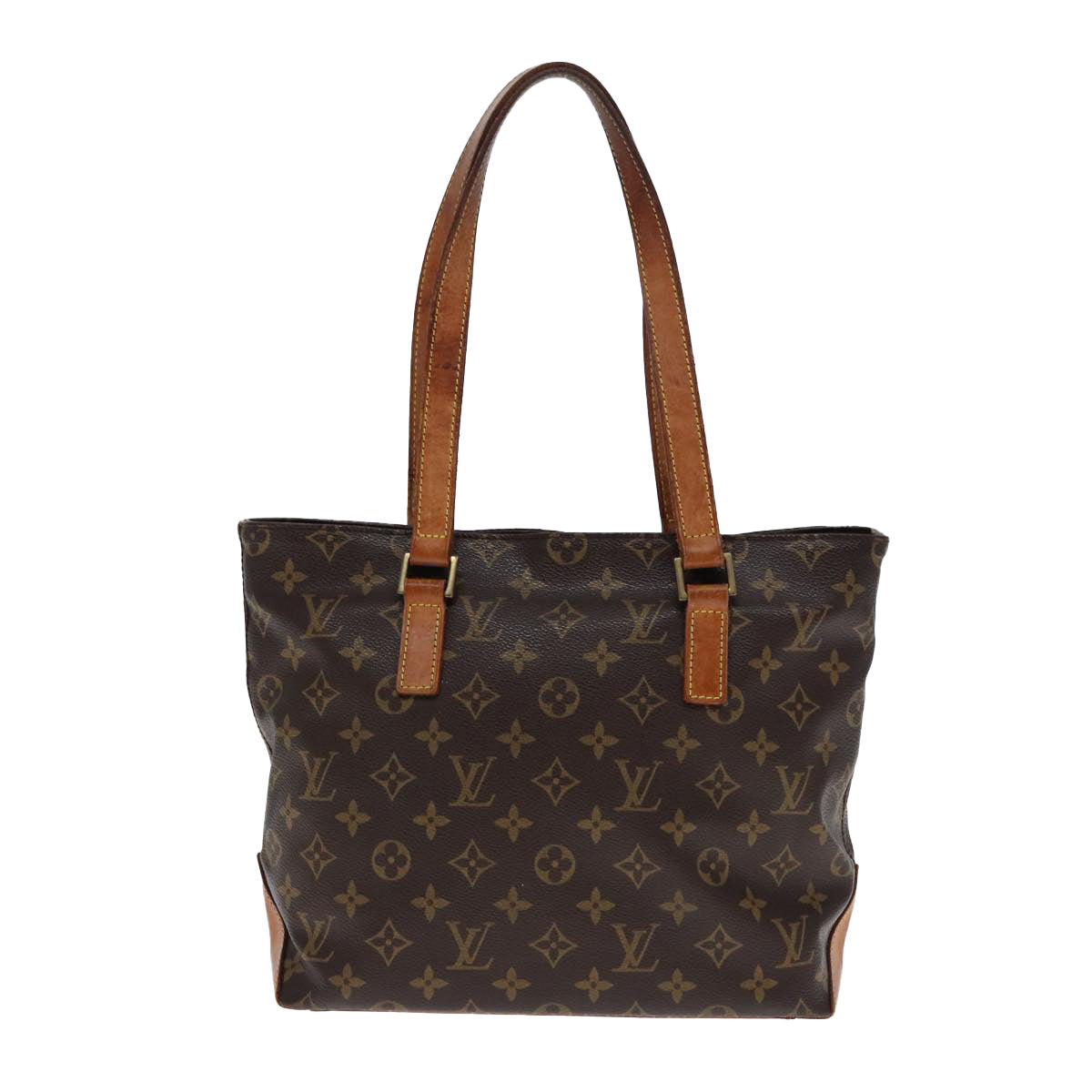 LOUIS VUITTON Monogram Cabas Piano Tote Bag M51148 LV Auth 77051 - 0