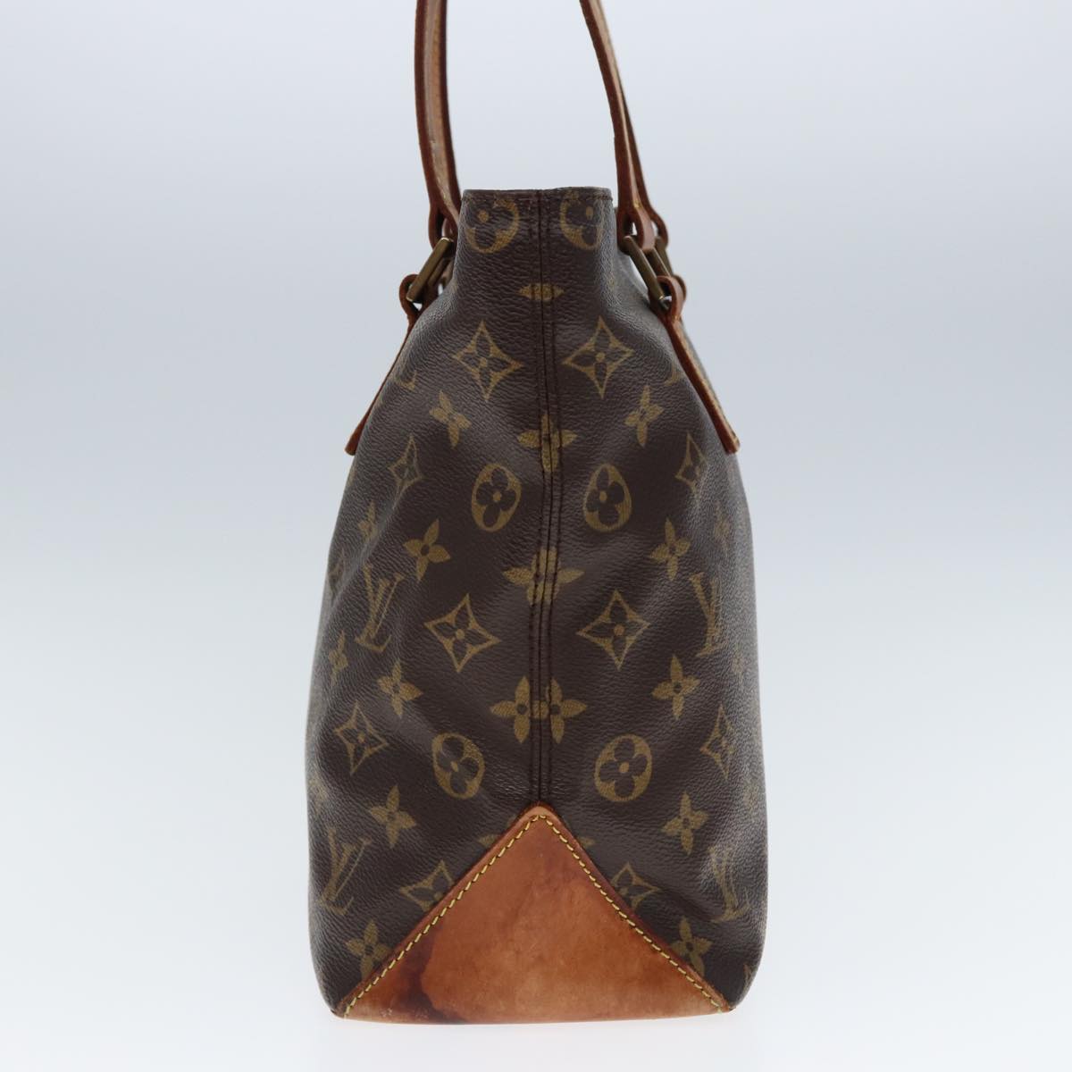 LOUIS VUITTON Monogram Cabas Piano Tote Bag M51148 LV Auth 77051