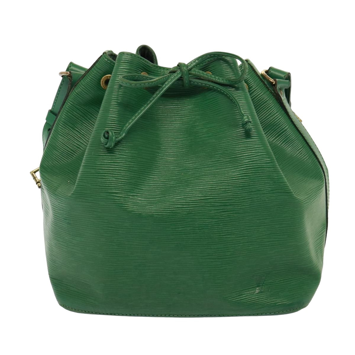 LOUIS VUITTON Epi Petit Noe Shoulder Bag Green M44104 LV Auth 77052