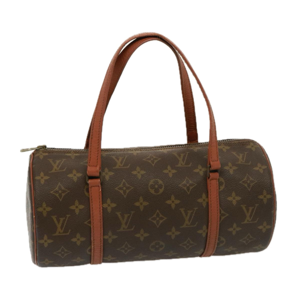 LOUIS VUITTON Monogram Papillon 30 Hand Bag M51385 LV Auth 77054