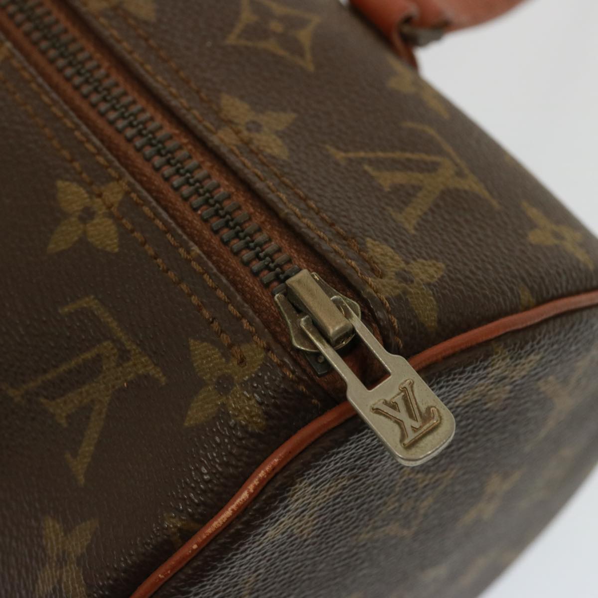 LOUIS VUITTON Monogram Papillon 30 Hand Bag M51385 LV Auth 77054