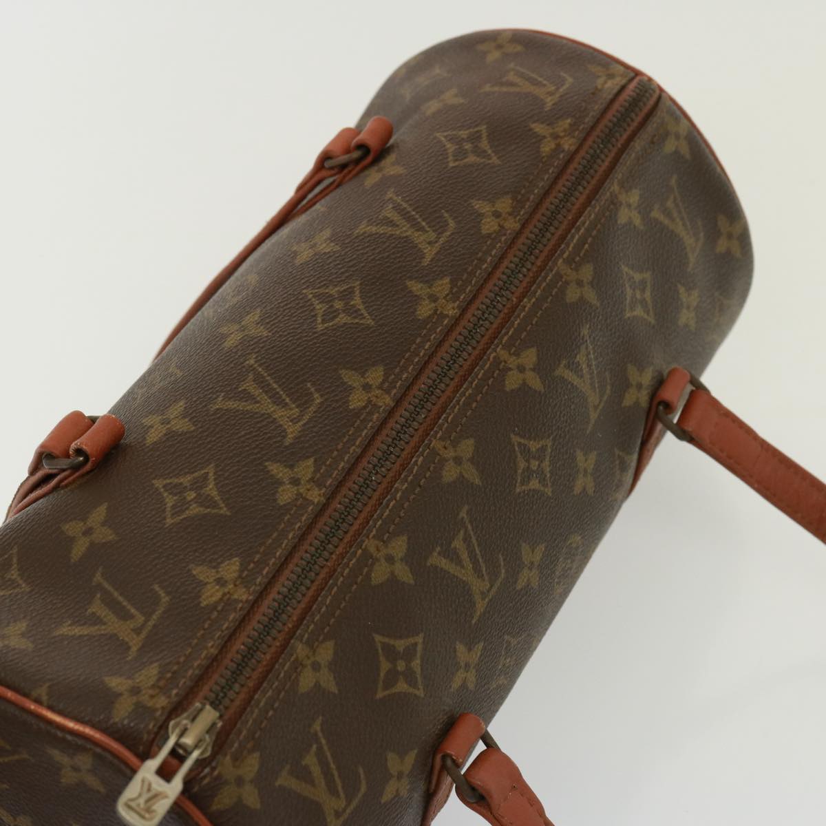 LOUIS VUITTON Monogram Papillon 30 Hand Bag M51385 LV Auth 77054