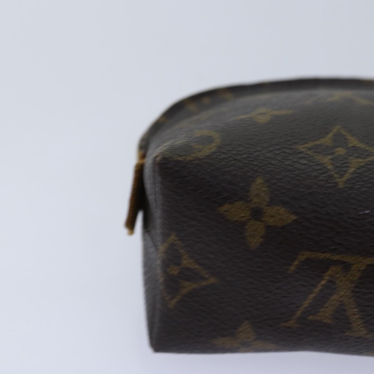 LOUIS VUITTON Monogram Pochette Cosmetic PM Cosmetic Pouch M47515 LV Auth 77059