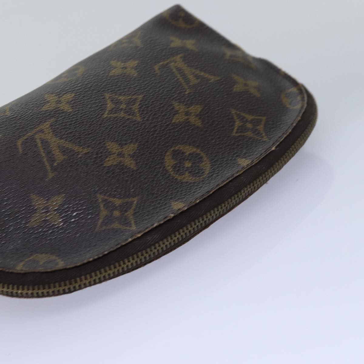 LOUIS VUITTON Monogram Pochette Cosmetic PM Cosmetic Pouch M47515 LV Auth 77059