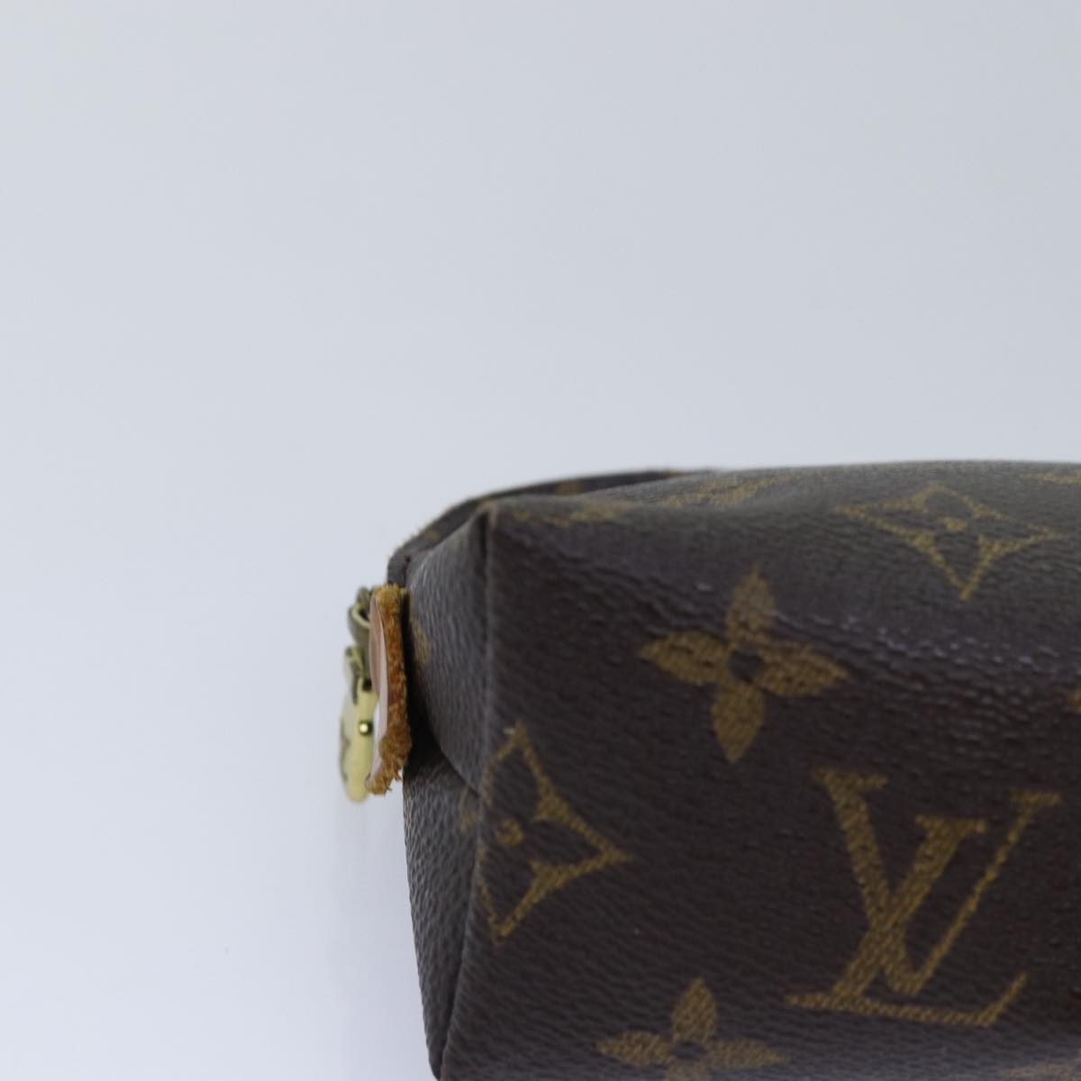 LOUIS VUITTON Monogram Pochette Cosmetic PM Cosmetic Pouch M47515 LV Auth 77059