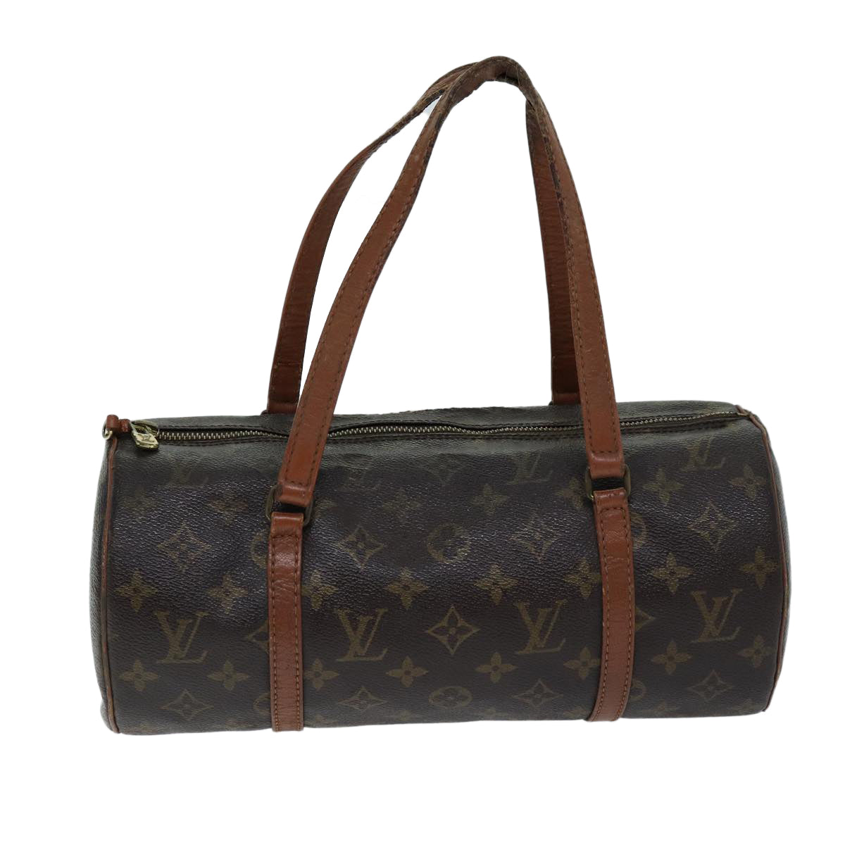 LOUIS VUITTON Monogram Papillon 30 Hand Bag M51385 LV Auth 77063