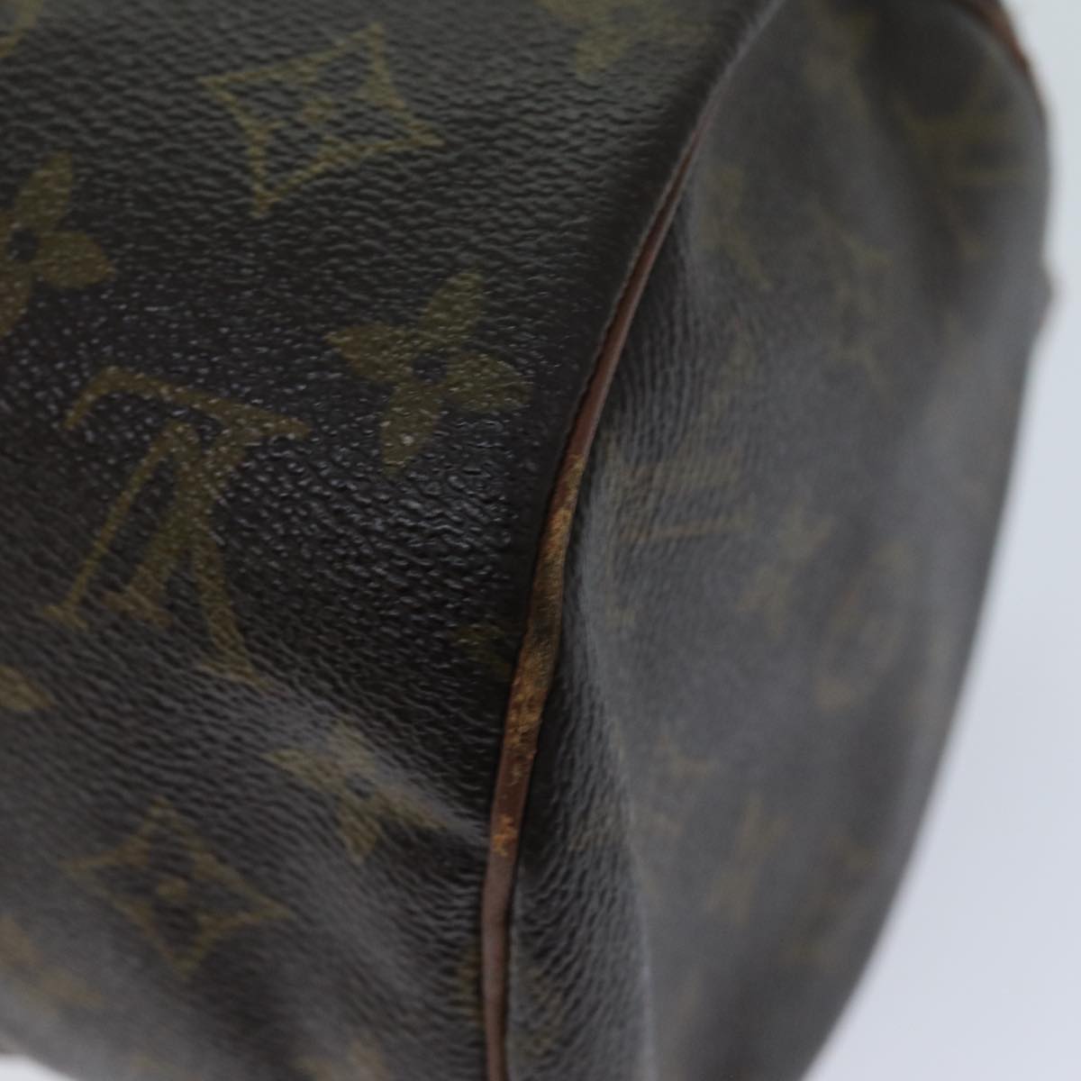 LOUIS VUITTON Monogram Papillon 30 Hand Bag M51385 LV Auth 77063