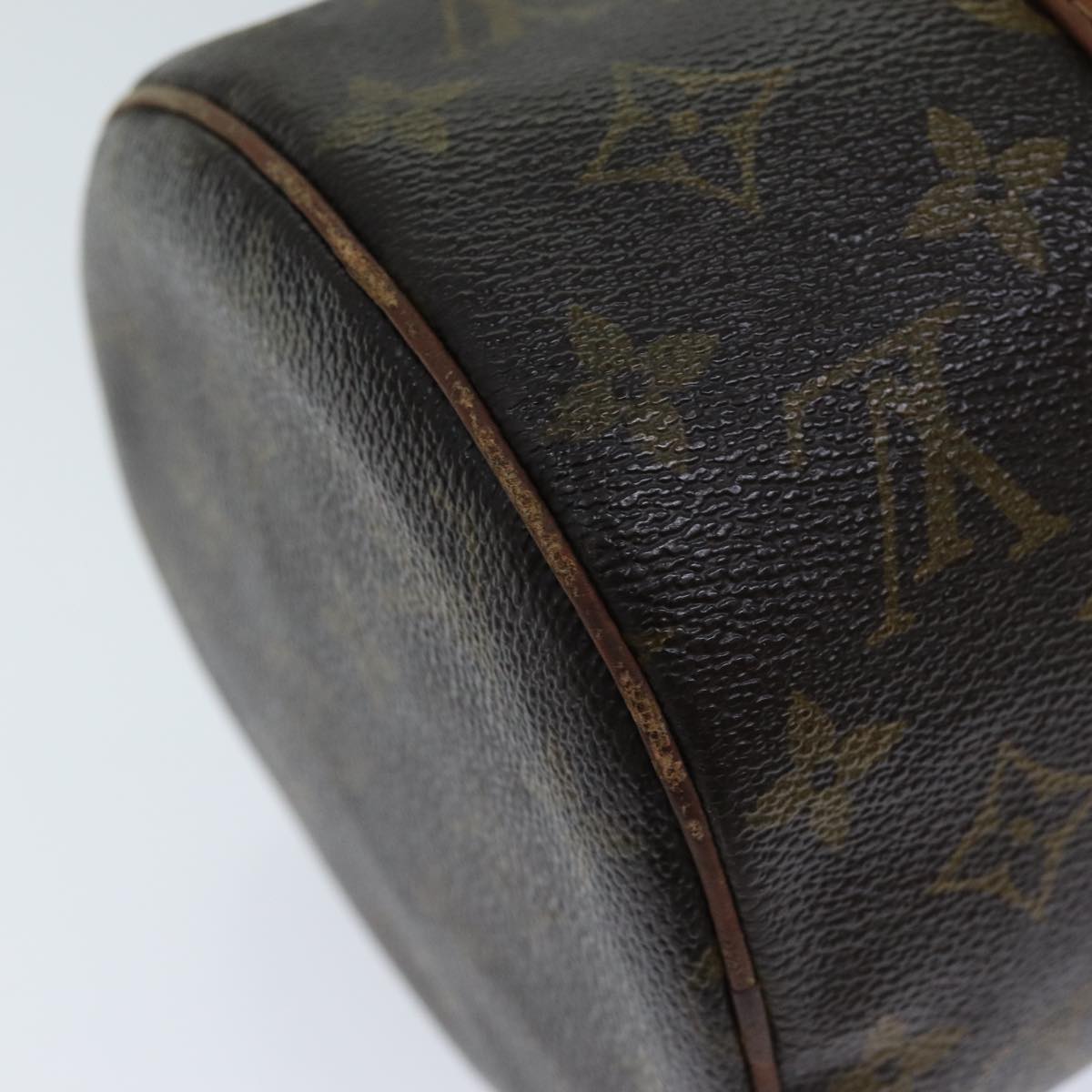 LOUIS VUITTON Monogram Papillon 30 Hand Bag M51385 LV Auth 77063