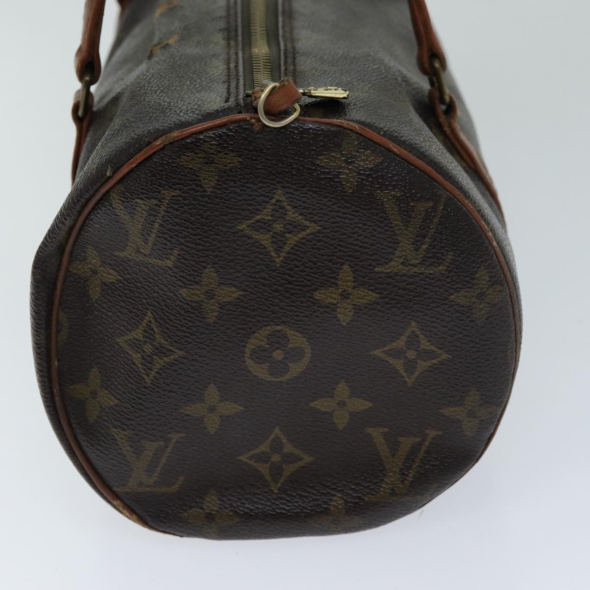 LOUIS VUITTON Monogram Papillon 30 Hand Bag M51385 LV Auth 77063