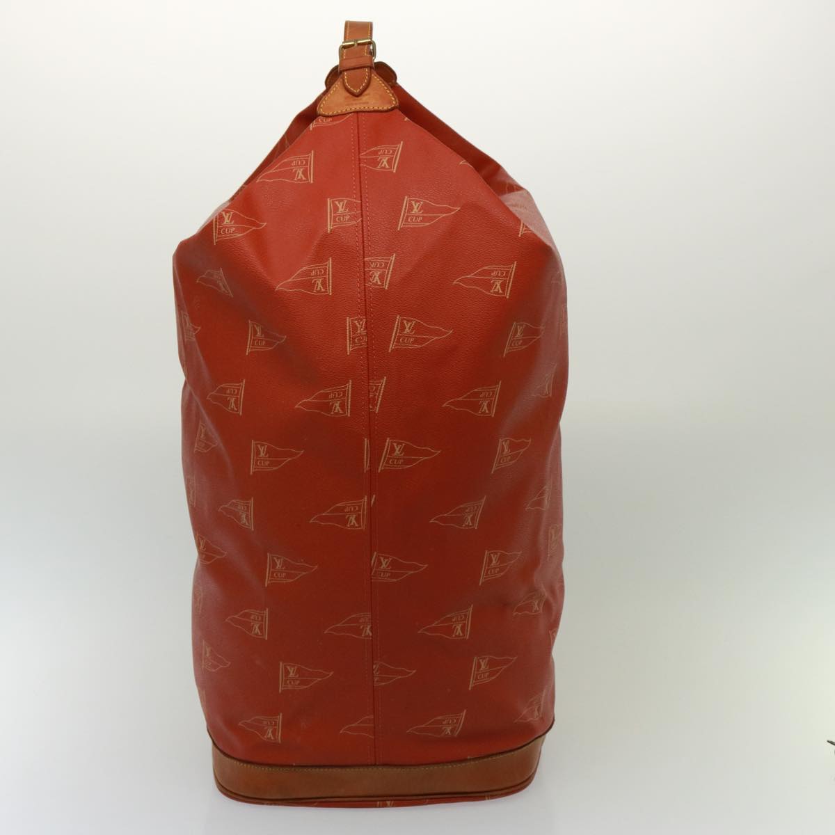 LOUIS VUITTON LV Cup Suck Marine Bag PVC Leather Aboganie M80022 LV Auth 77075