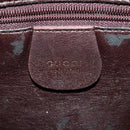 GUCCI Bamboo Shoulder Bag Leather 2way Brown 001 2058 1638 0 Auth 77089-16