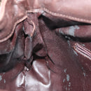 GUCCI Bamboo Shoulder Bag Leather 2way Brown 001 2058 1638 0 Auth 77089-19