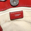 BURBERRY Nova Check Tote Bag PVC Leather Beige Auth 77107-10