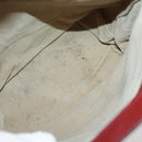 BURBERRY Nova Check Tote Bag PVC Leather Beige Auth 77107-11