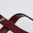 BURBERRY Nova Check Tote Bag PVC Leather Beige Auth 77107-8