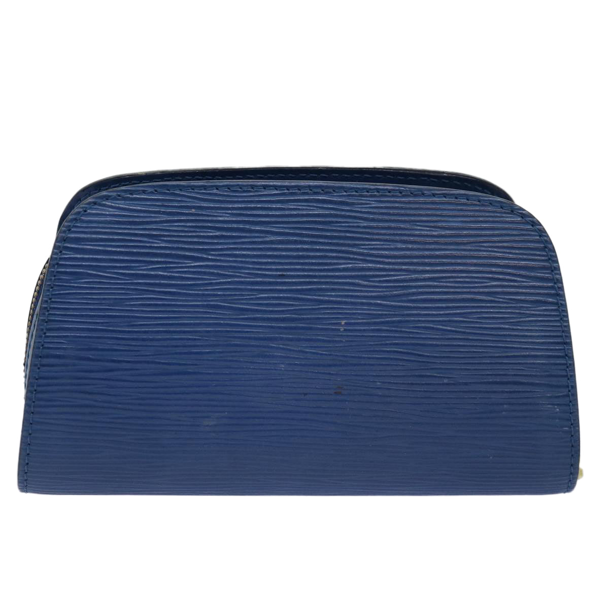 LOUIS VUITTON Epi Dauphine PM Pouch Blue M48445 LV Auth 77112 - 0