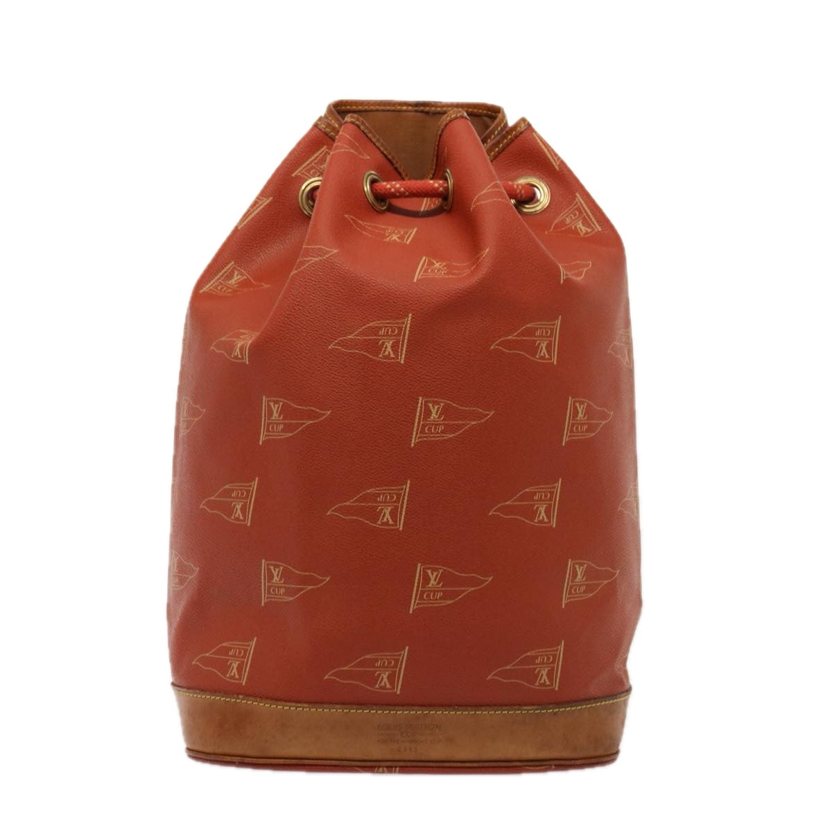 LOUIS VUITTON LV CUP Saint Tropez Shoulder Bag Red M80026 LV Auth 77123