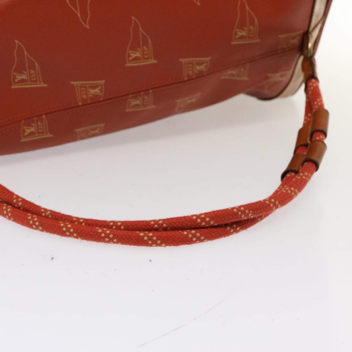 LOUIS VUITTON LV CUP Saint Tropez Shoulder Bag Red M80026 LV Auth 77123