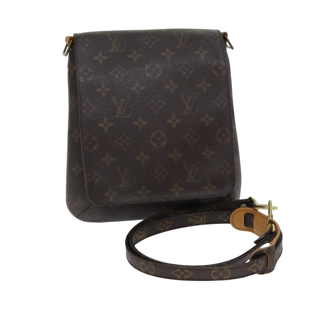 LOUIS VUITTON Monogram Musette Salsa Long Shoulder Bag M51387 LV Auth 77127