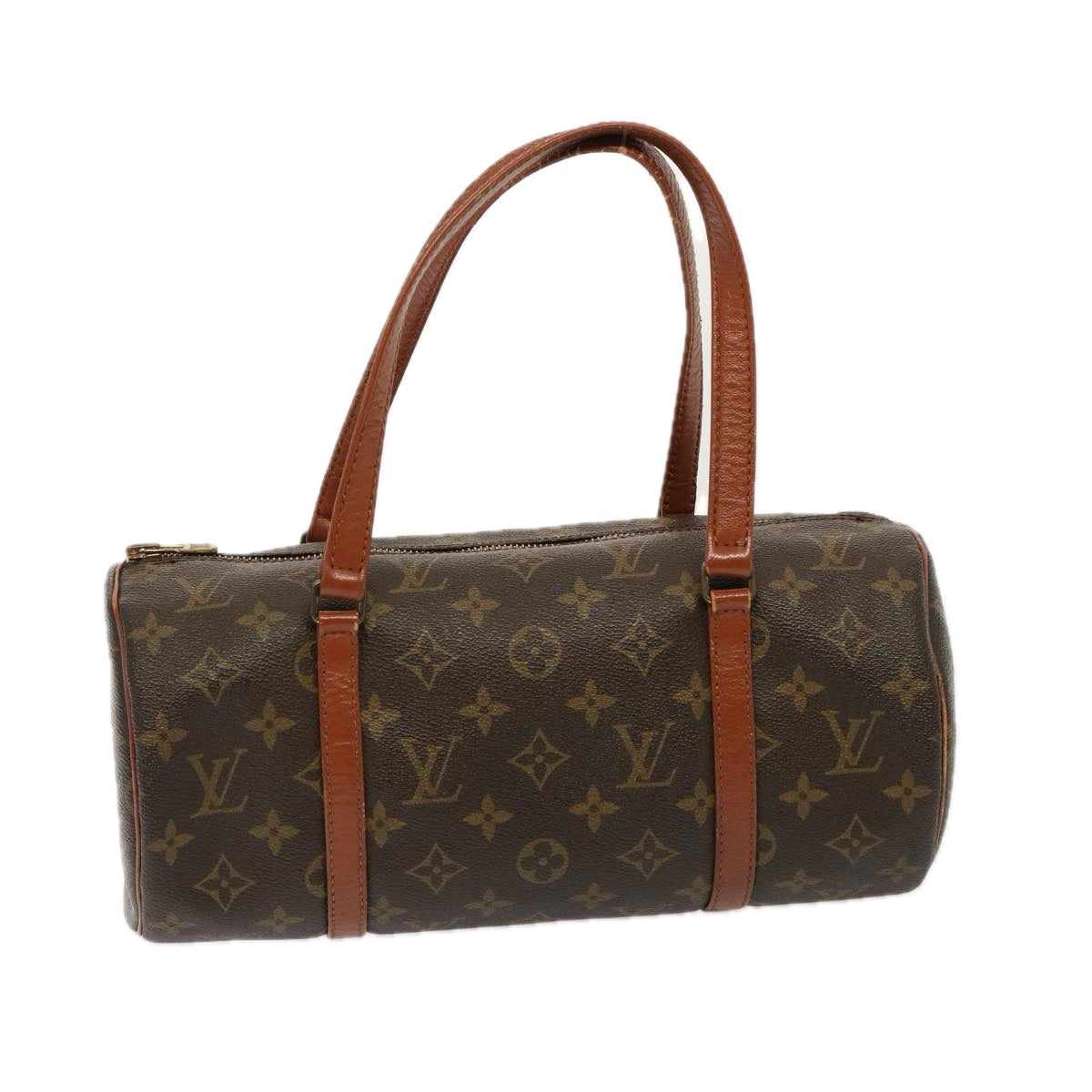 LOUIS VUITTON Monogram Papillon 30 Hand Bag M51385 LV Auth 77136