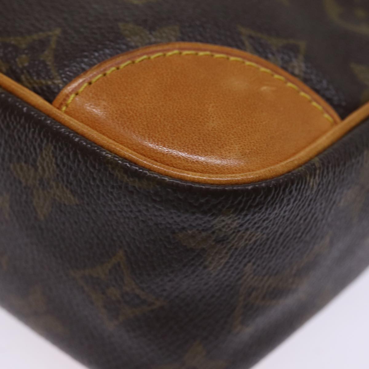 LOUIS VUITTON Monogram Compiegne 28 Clutch Bag M51845 LV Auth 77142