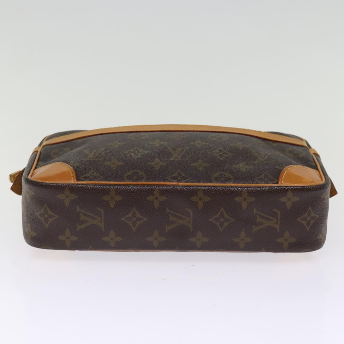 LOUIS VUITTON Monogram Compiegne 28 Clutch Bag M51845 LV Auth 77142