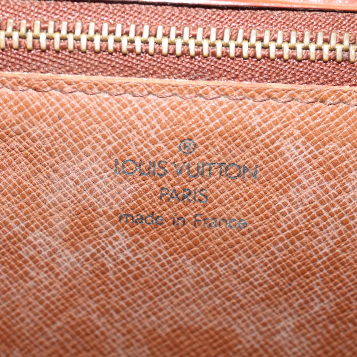 LOUIS VUITTON Epi Monceau Hand Bag Brown M52123 LV Auth 77148