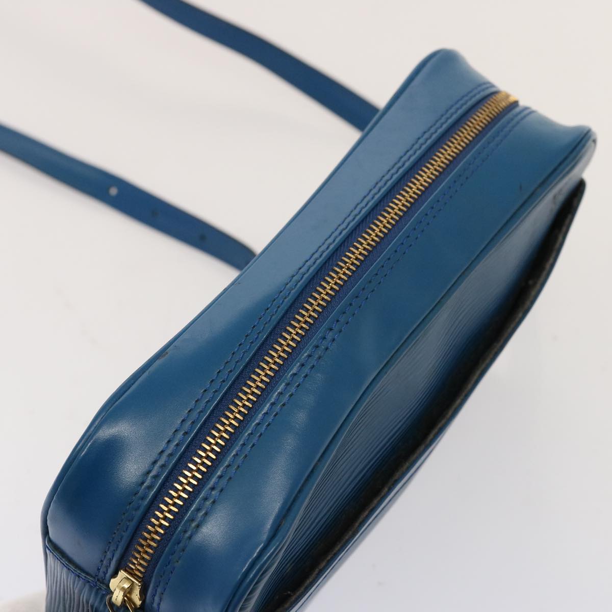 LOUIS VUITTON Epi Trocadero 23 Shoulder Bag Blue M52305 LV Auth 77150