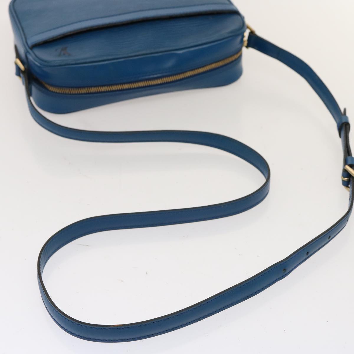 LOUIS VUITTON Epi Trocadero 23 Shoulder Bag Blue M52305 LV Auth 77150