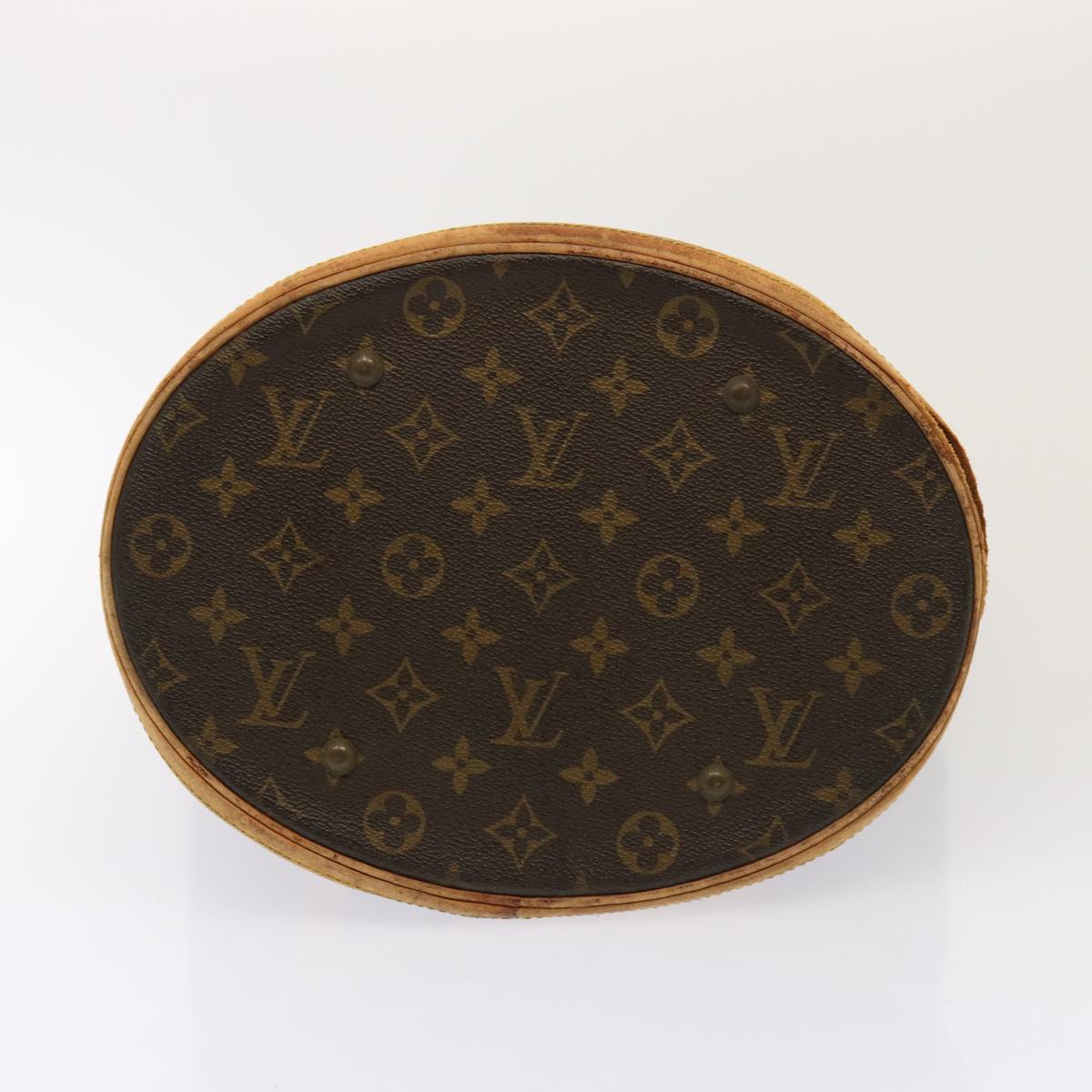 LOUIS VUITTON Monogram Bucket GM Shoulder Bag Vintage M42236 LV Auth 77156