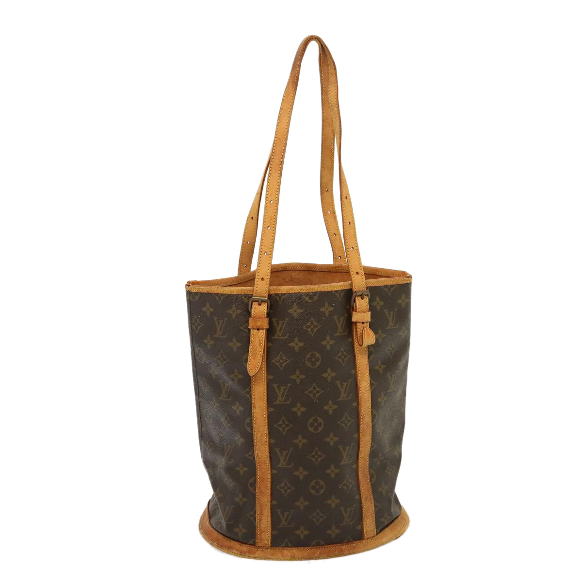 LOUIS VUITTON Monogram Bucket GM Shoulder Bag Vintage M42236 LV Auth 77156