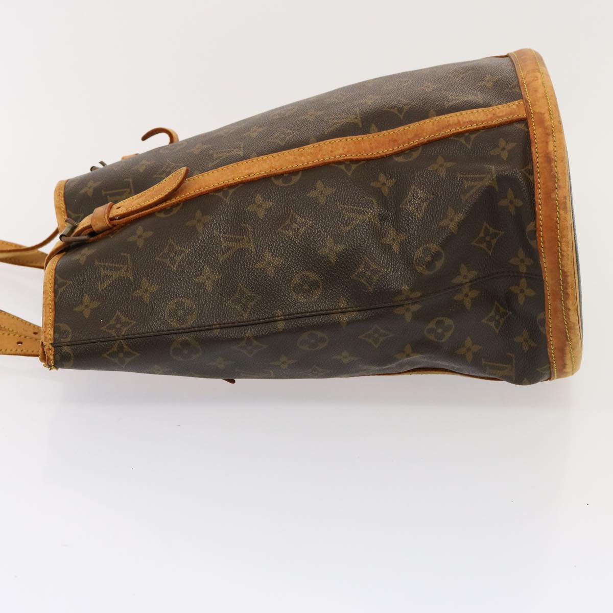 LOUIS VUITTON Monogram Bucket GM Shoulder Bag Vintage M42236 LV Auth 77156