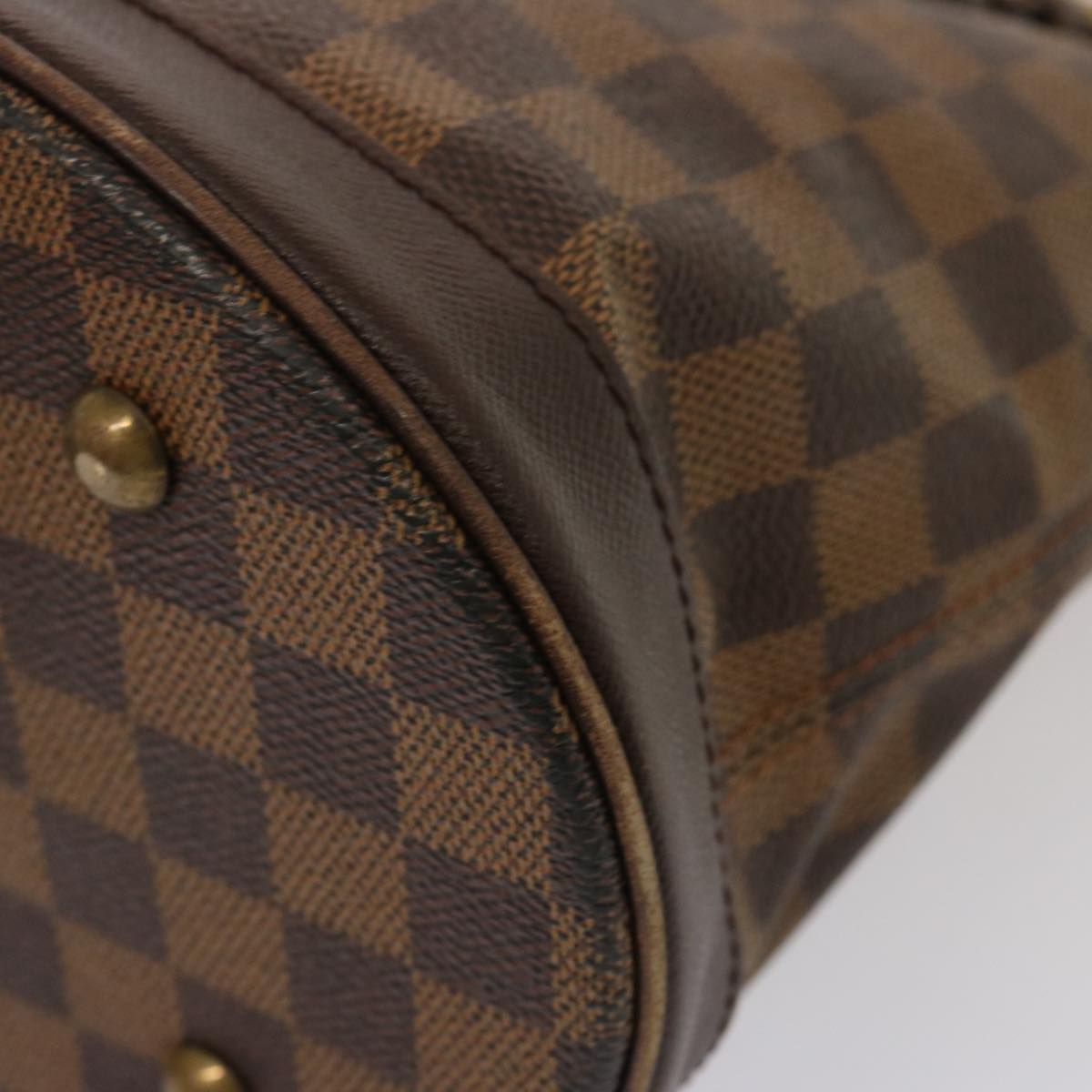 LOUIS VUITTON Damier Ebene Marais Shoulder Bag N42240 LV Auth 77158