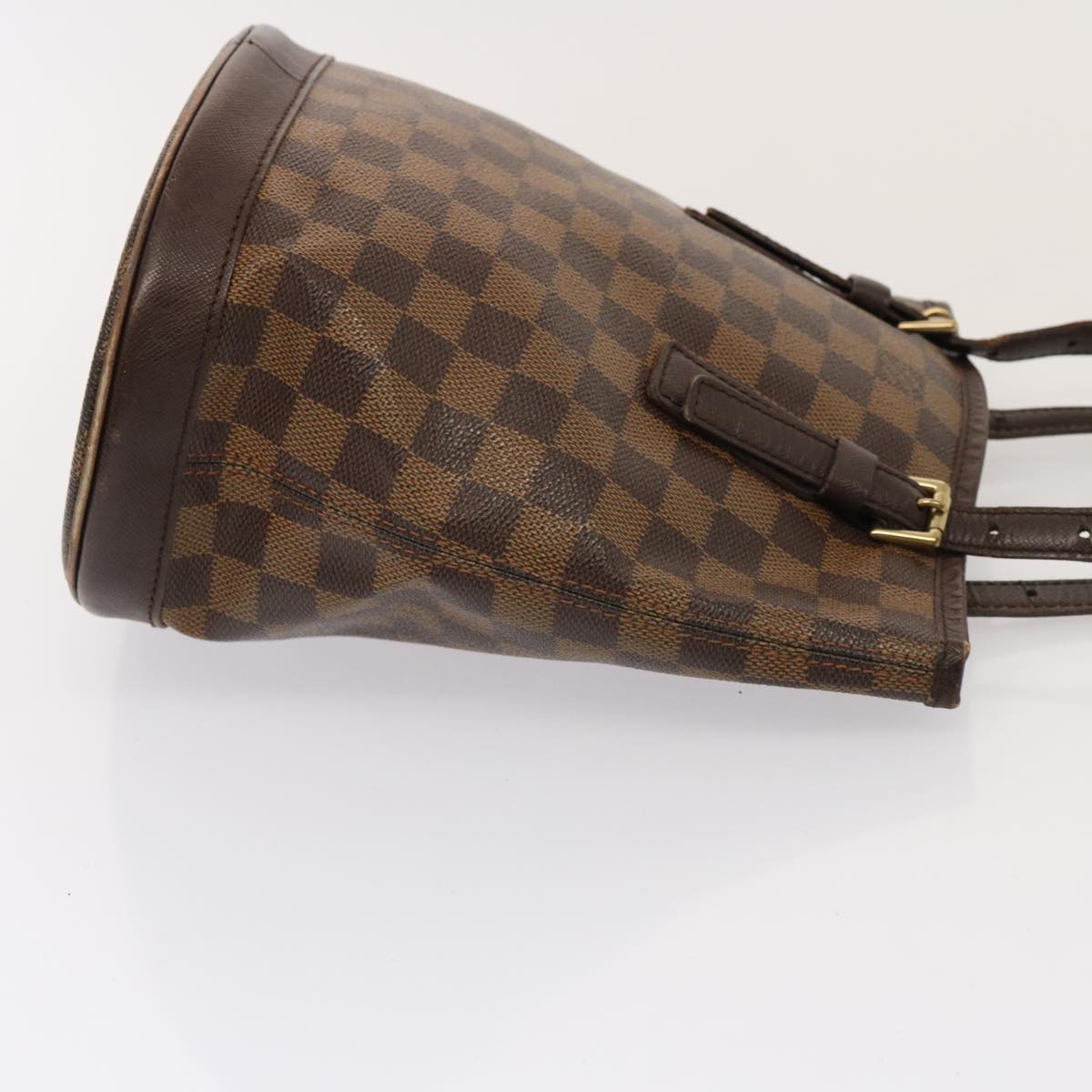 LOUIS VUITTON Damier Ebene Marais Shoulder Bag N42240 LV Auth 77158