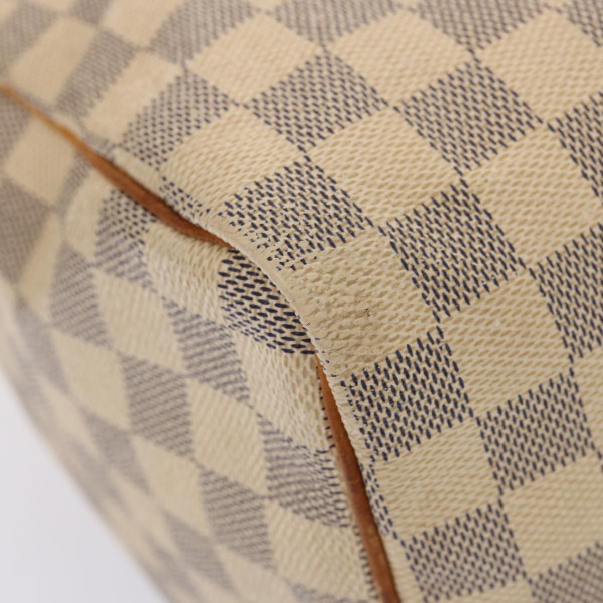 LOUIS VUITTON Damier Azur Speedy 25 Hand Bag N41534 LV Auth 77168