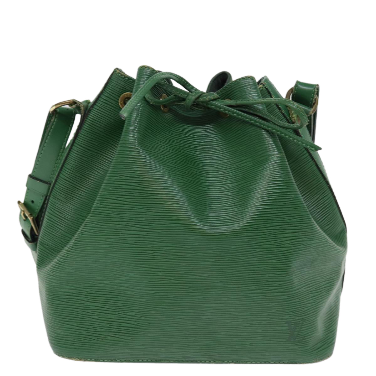 LOUIS VUITTON Epi Petit Noe Shoulder Bag Green M44104 LV Auth 77190