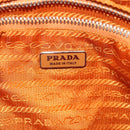 PRADA Shoulder Bag Nylon Orange Auth 77204-17