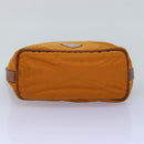 PRADA Shoulder Bag Nylon Orange Auth 77204-5