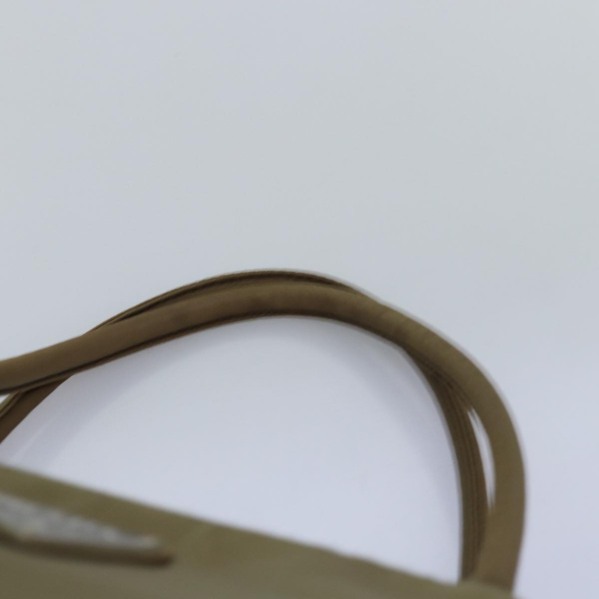 PRADA Tote Bag Nylon Khaki Auth 77208