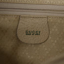 GUCCI Bamboo Tote Bag Suede 2way Beige 002 2855 0322 0 Auth 77226-17