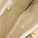 GUCCI Bamboo Tote Bag Suede 2way Beige 002 2855 0322 0 Auth 77226-10