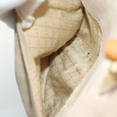 GUCCI Bamboo Tote Bag Suede 2way Beige 002 2855 0322 0 Auth 77226-25