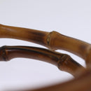 GUCCI Bamboo Tote Bag Suede 2way Beige 002 2855 0322 0 Auth 77226-8