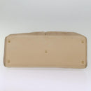 GUCCI Bamboo Tote Bag Suede 2way Beige 002 2855 0322 0 Auth 77226-5