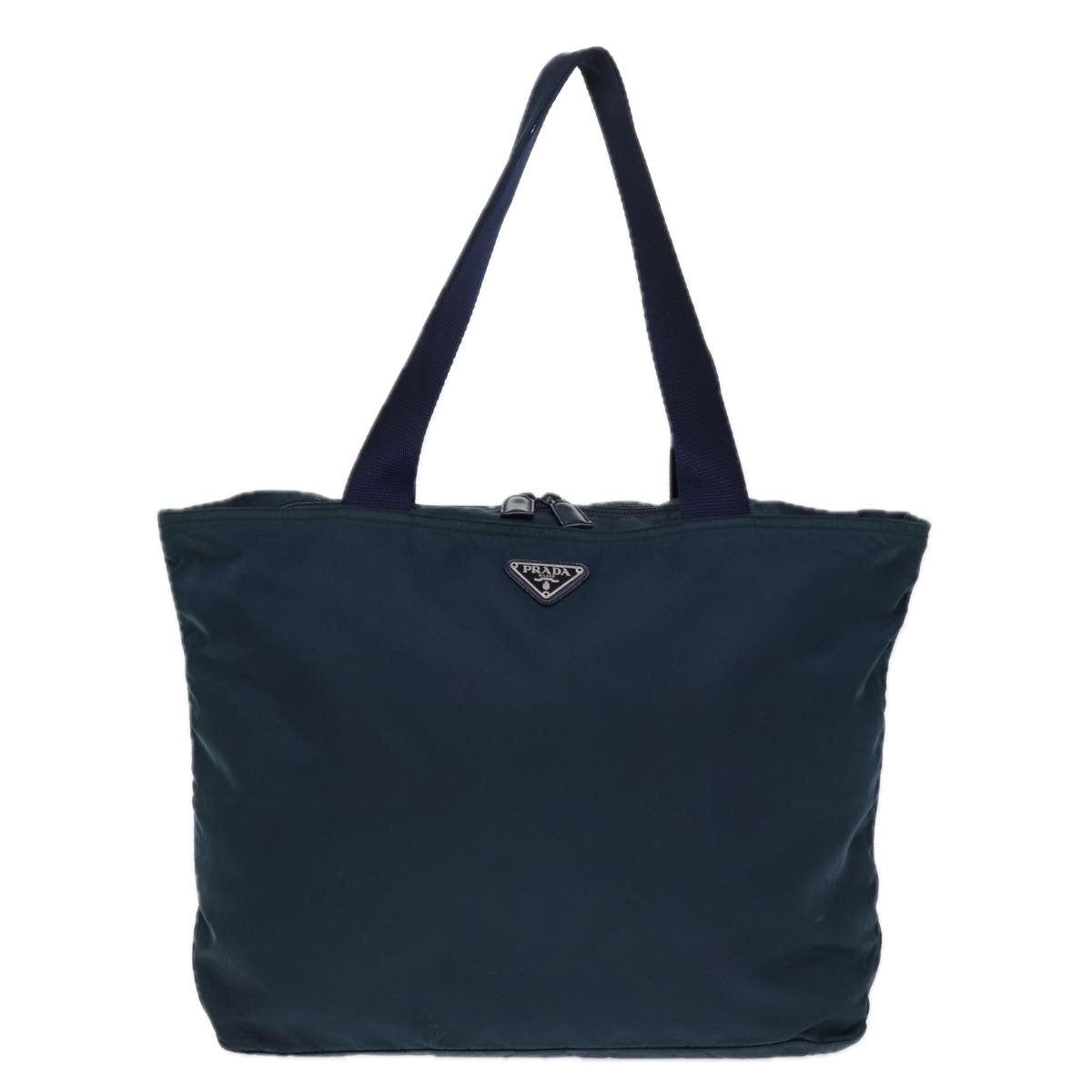 PRADA Tote Bag Nylon Navy Auth 77231