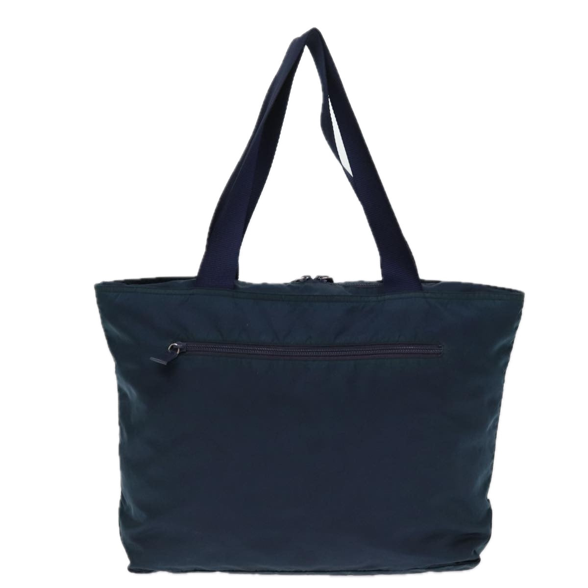 PRADA Tote Bag Nylon Navy Auth 77231